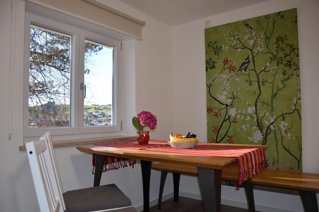 Ferienwohnung Beim Bergschreiner Oberguenzburg Exterior foto